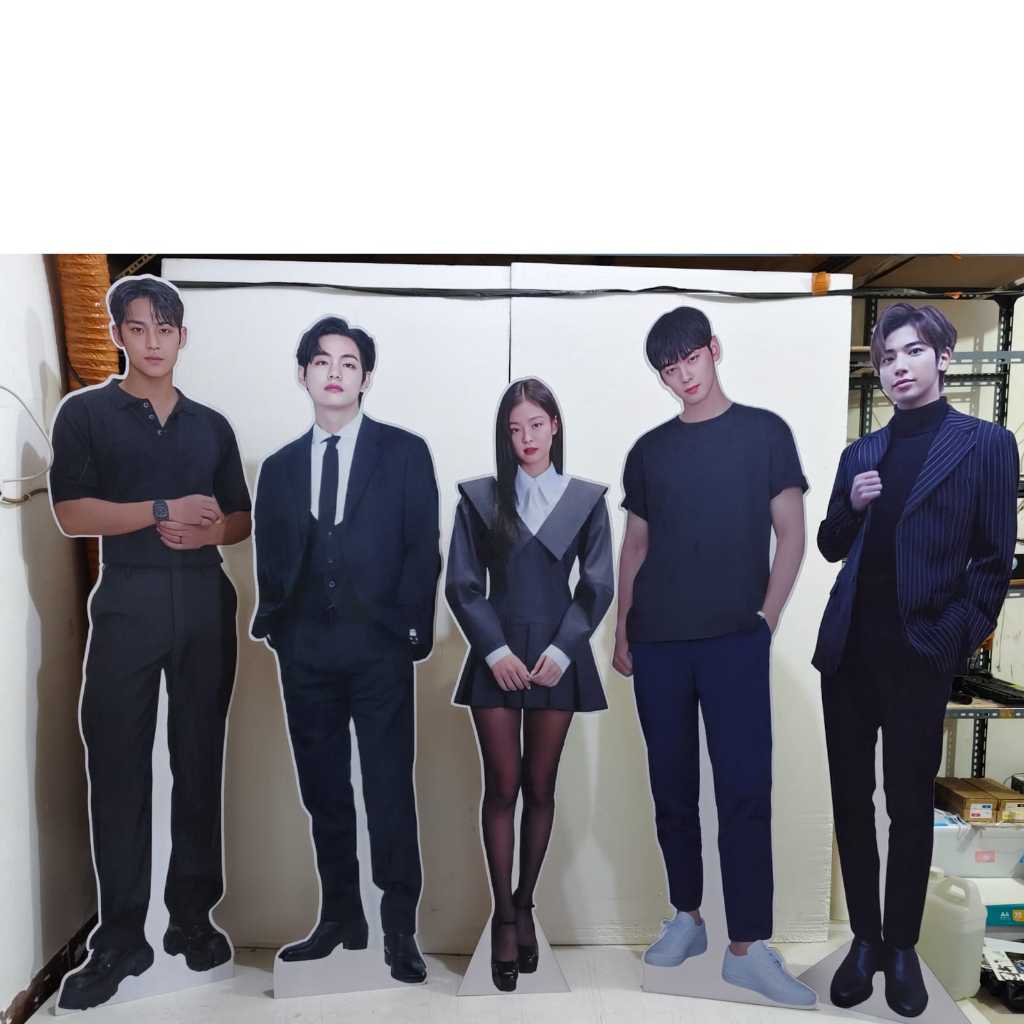 human standee / standing karakter kpop custom