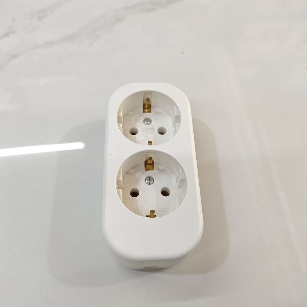 Stop Kontak Terminal Kuningan Tembok Timbul Eterna 2 3 4 Lubang