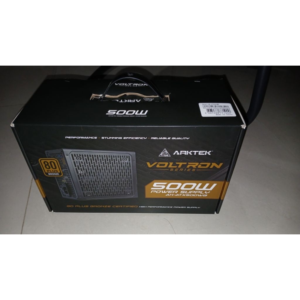 BARANG: PSU Arktek 500W 80+ Bronze AK-ATX500WB