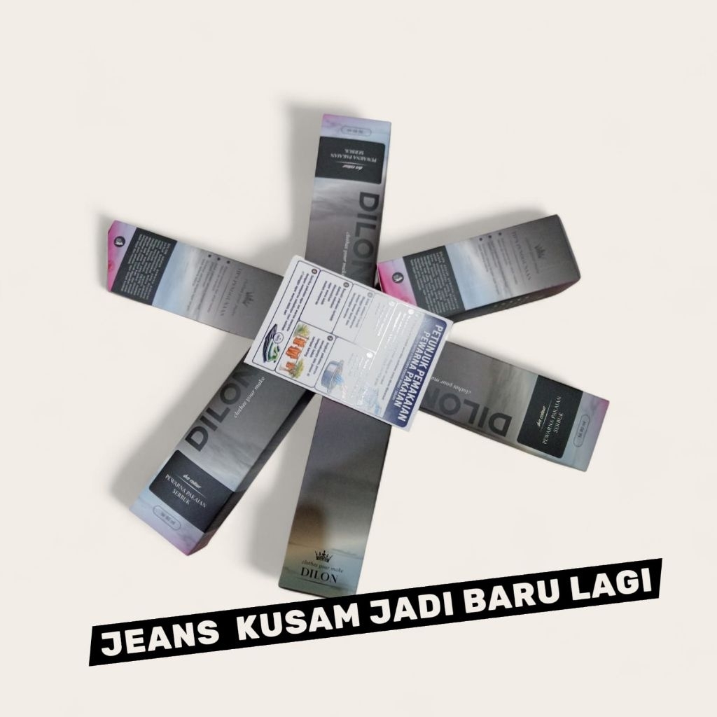 pewarna pakaian DILON original anti luntur