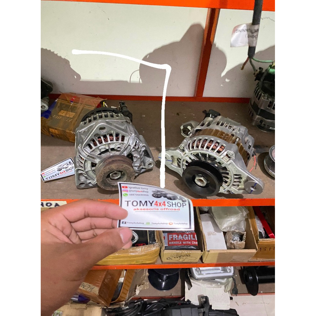 dinamo ampere / alternator 110a 24volt ori copotan