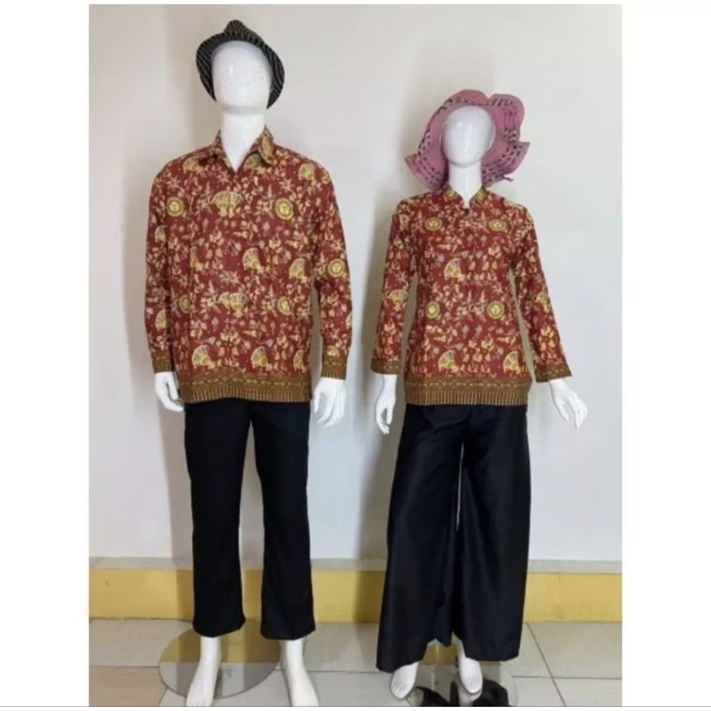 Seragam batik PPNI pria dan wanita terbaru lapis furing batik PPNI pria terbaru batik PPNI wanita te