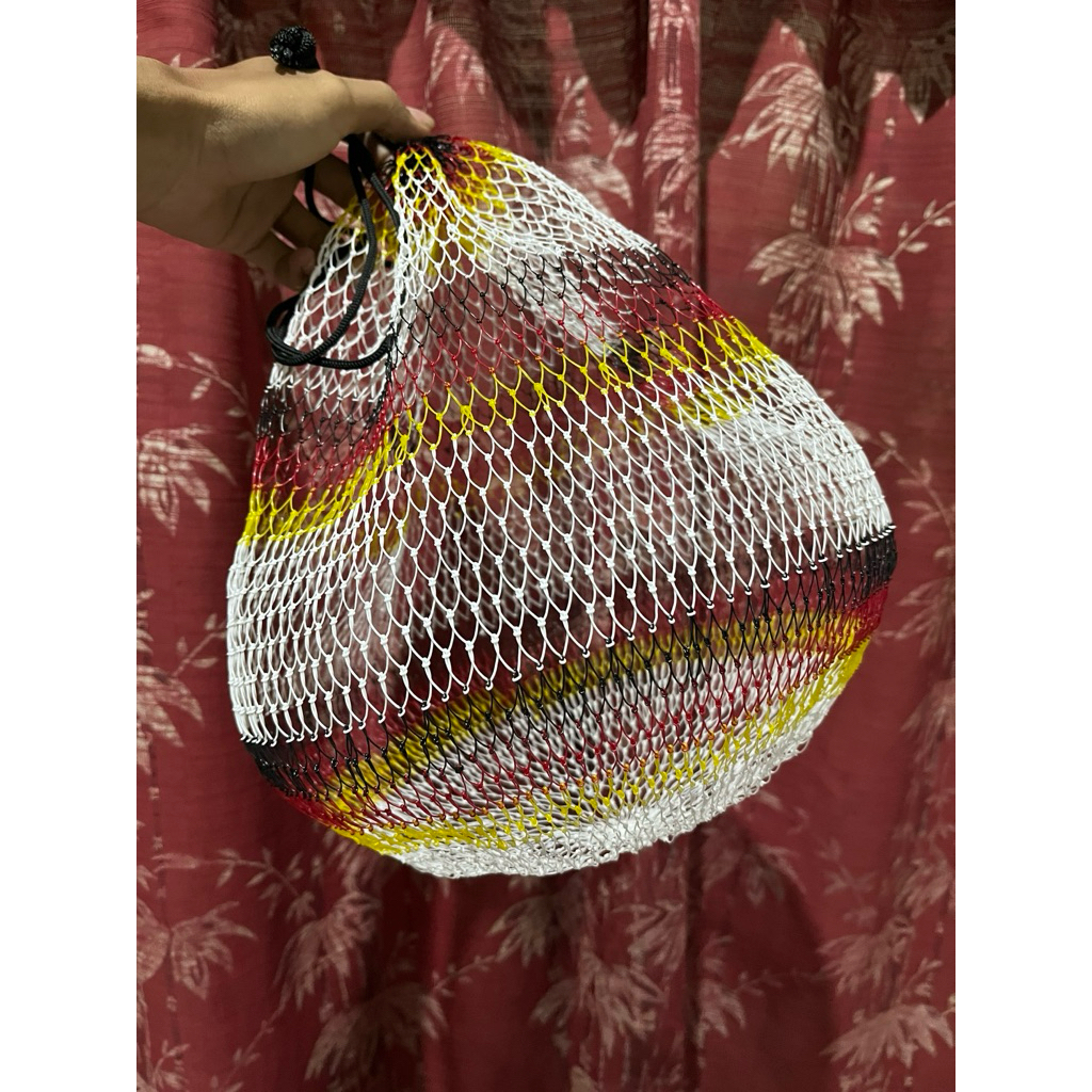 kepis rajut size M lubang 3/4inc