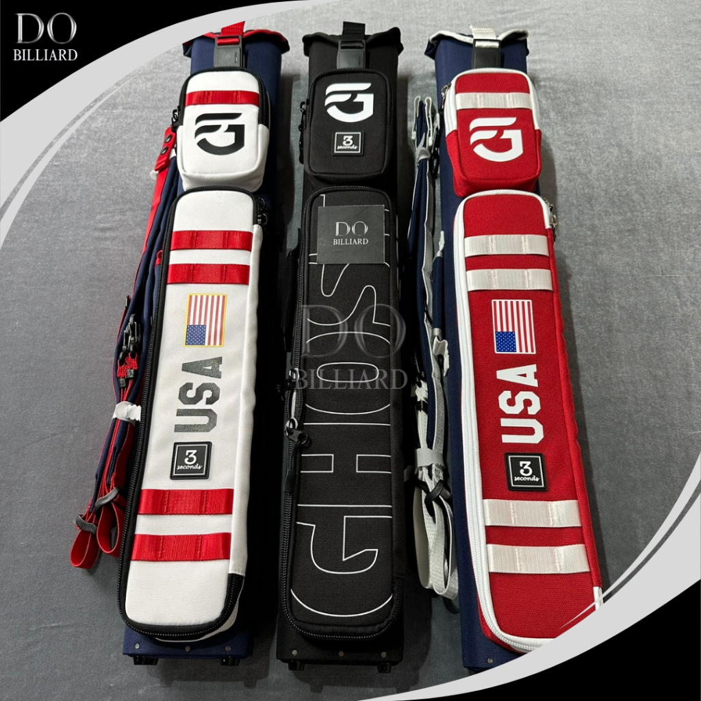 Tas Stick Billiard 3 SECOND X FEDOR GORST Cue Hardcase 3x5 / Tas 3 Second X Fedor Gorst Hardcase 3x5