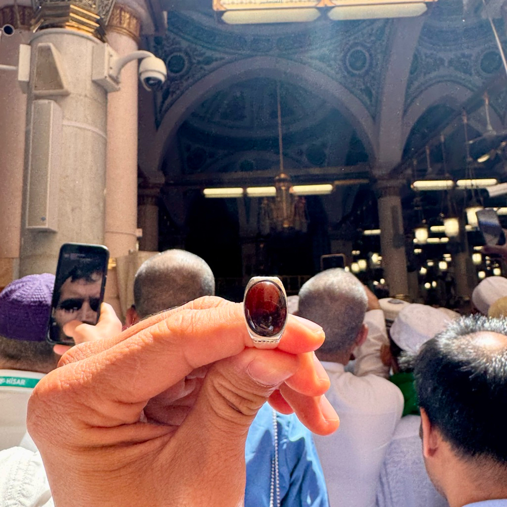 cincin batu akik mekah