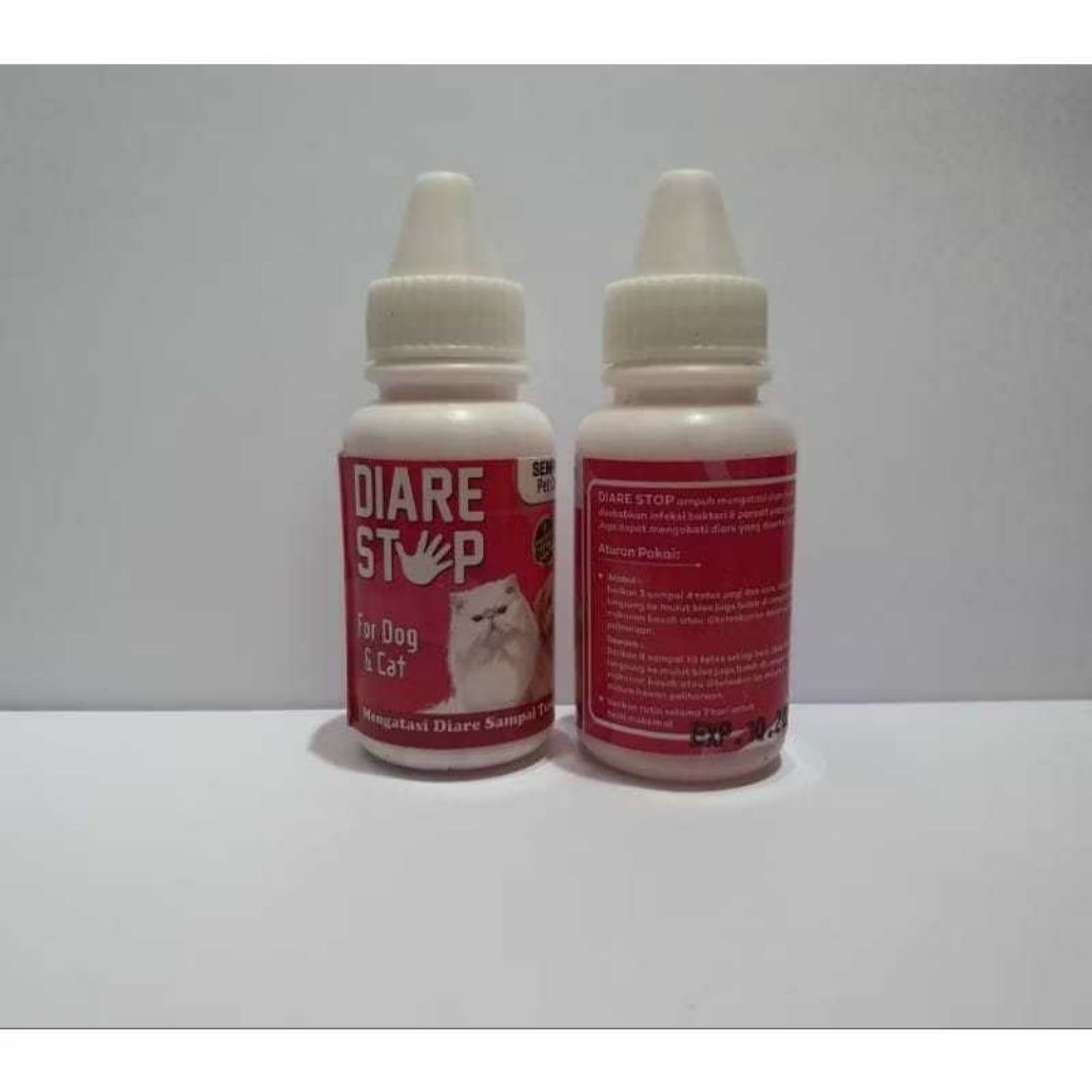 Obat Diare Kucing Dewasa - 30 ML, Probiotik Efektif, Aman untuk Anak Kucing