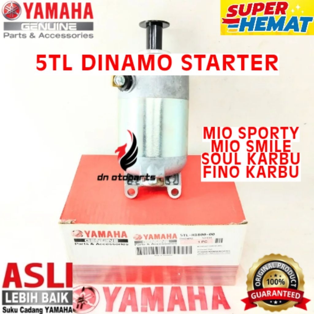 DINAMO STARTER ORIGINAL YAMAHA KODE 5TL, DINAMO STARTER MIO SPORTY, DINAMO STARTER MIO SMILE, DINAMO