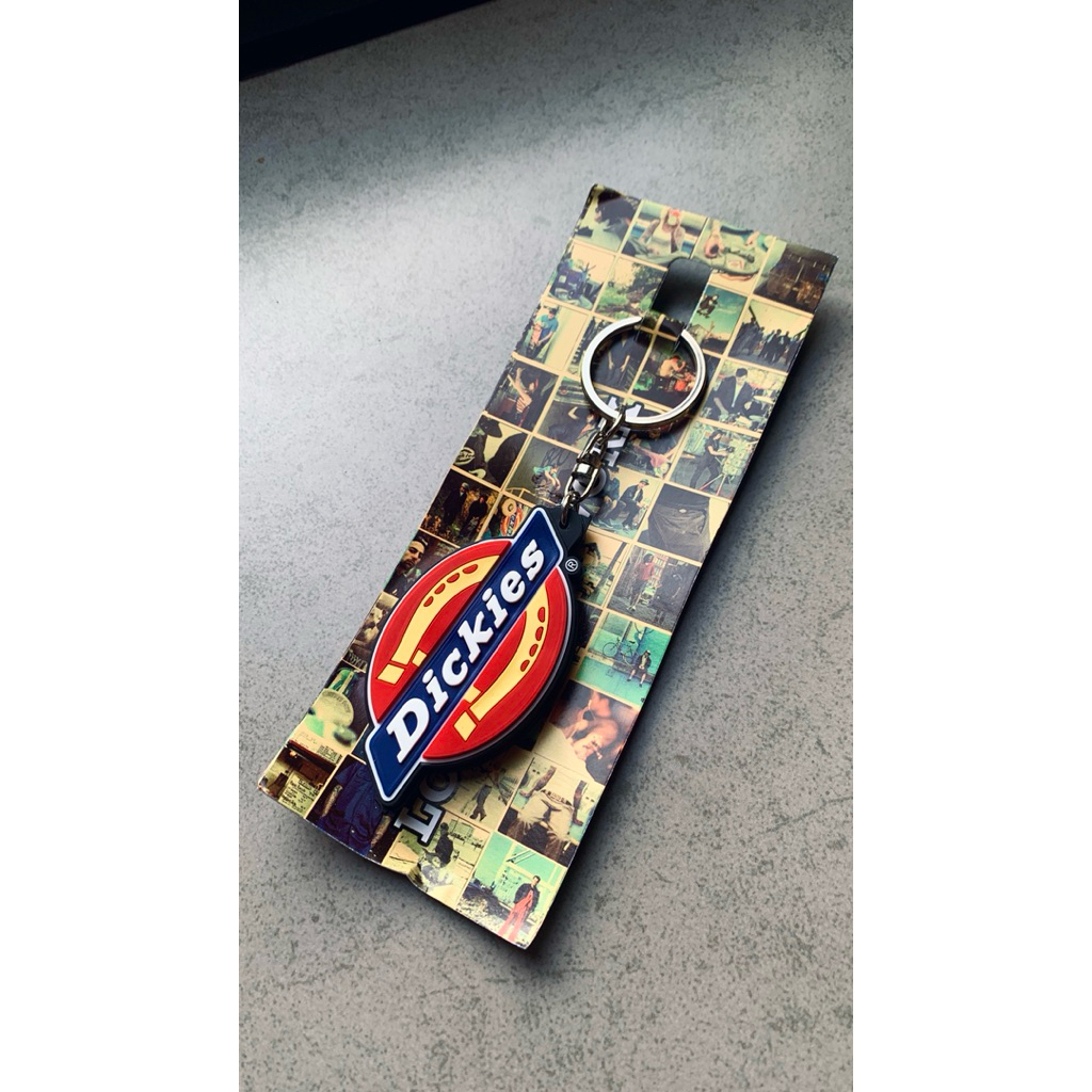 DICKIES LOGO RUBBER KEYCHAIN