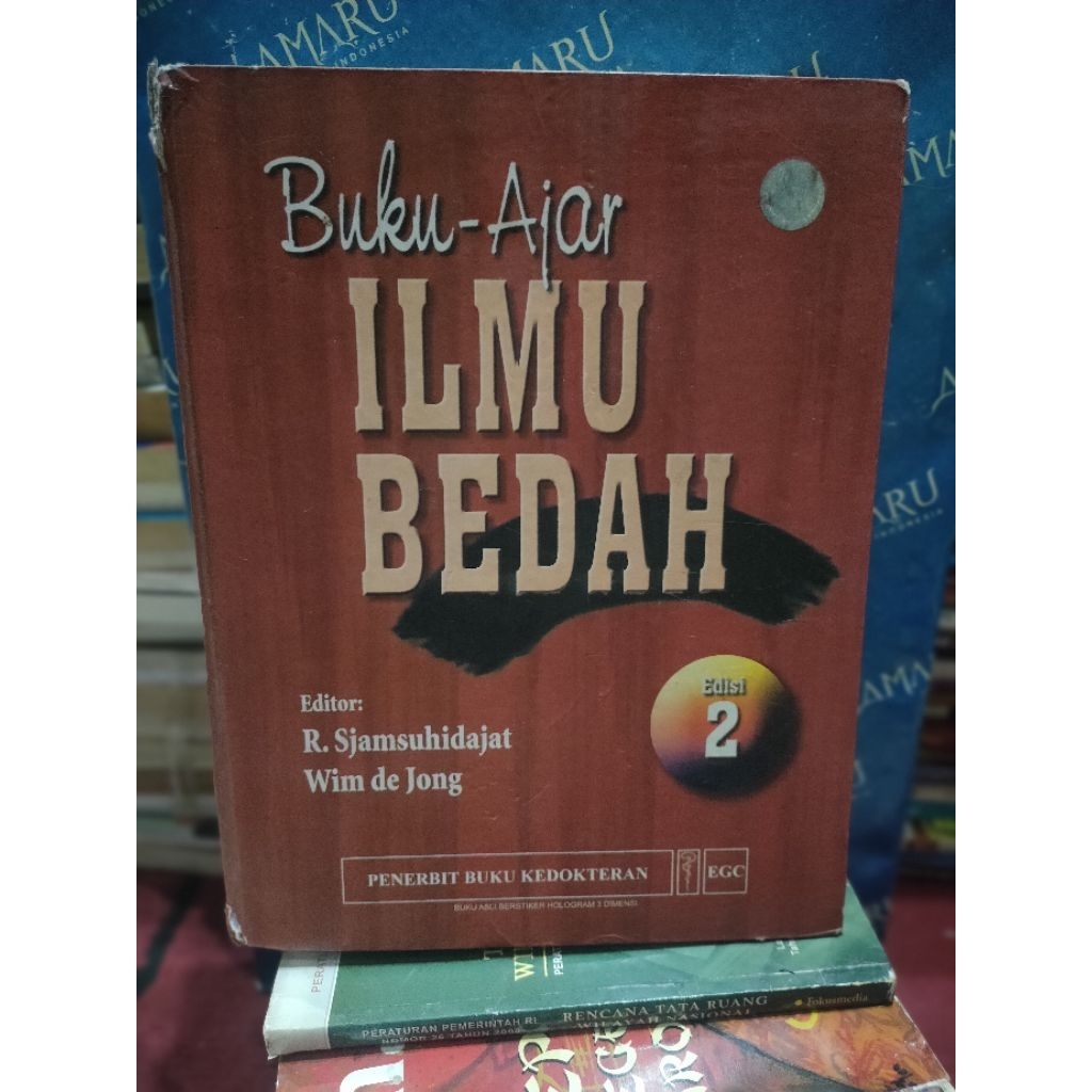 ORIGINAL BUKU BEKAS BUKU AJAR ILMU BEDAH EDISI 2 HARD COVER