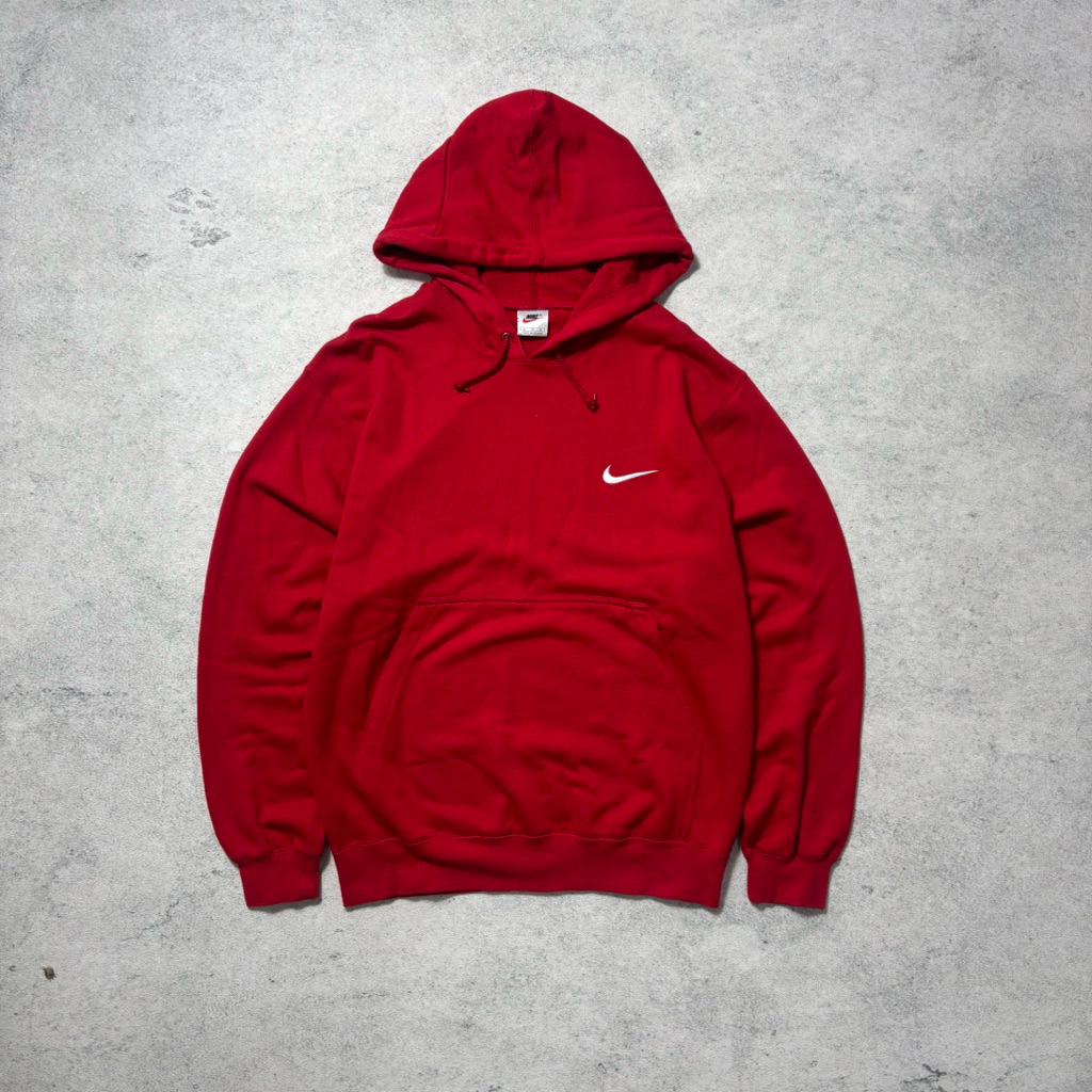 Hoodie Nike Vintage Merah