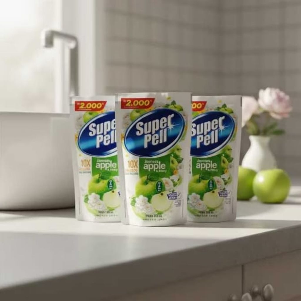 Pembersih Lantai Super Pell Lemon 2000