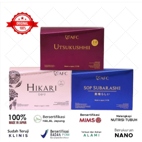 AFC Sop Subarashi Utsukushhii Gold Utsukushi Sop Subarashi Gold Utsukushhii Gold Hikari Original