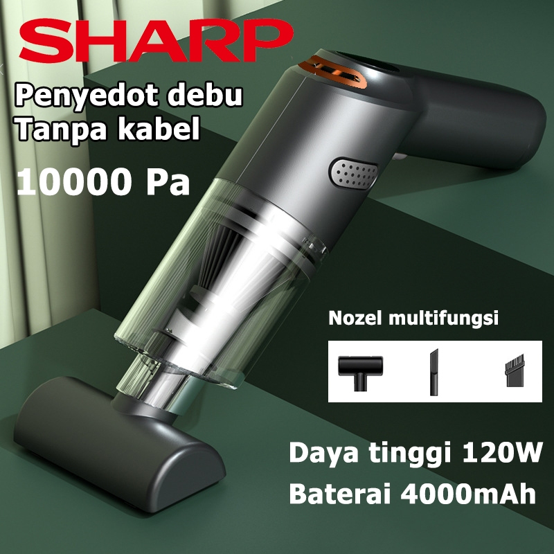 SHARP Vacuum cleaner penyedot debu tanpa kabel penyedot debu rumah penyedot debu tungau debu penyedo