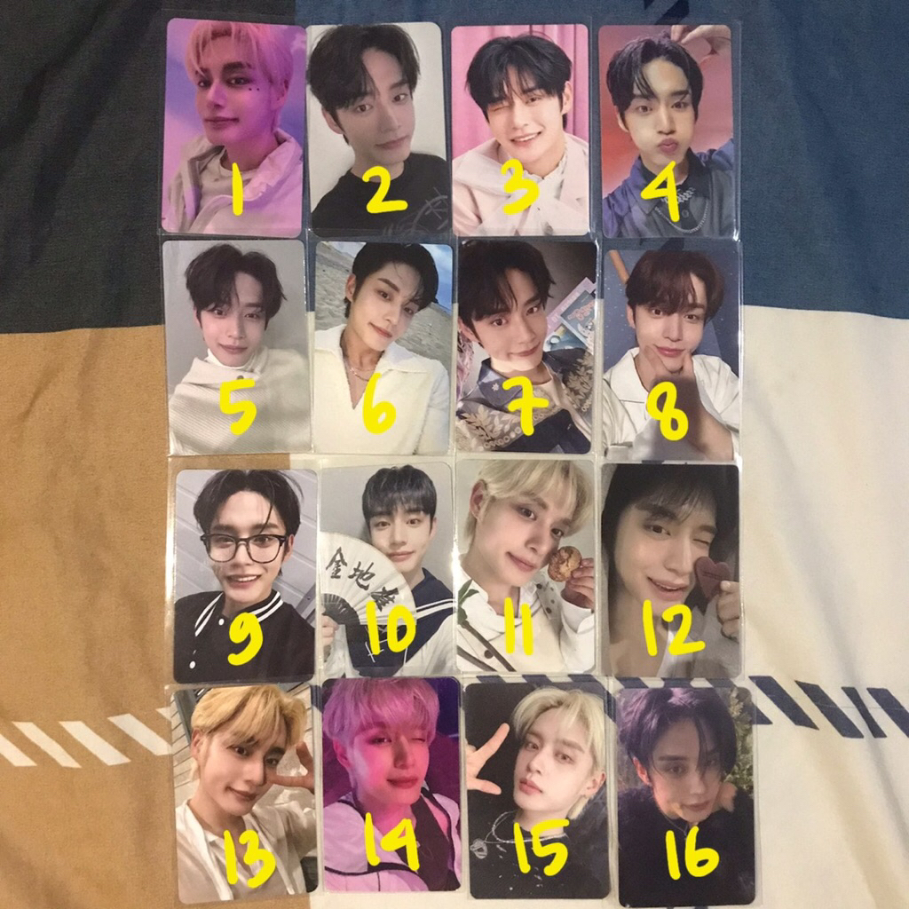 [READY STOCK] PC JIWOONG ZEROBASEONE ZB1 POB LD YITS MELPO YHMAH CIPA BLUPA DICON ZERONI YURA YURA P
