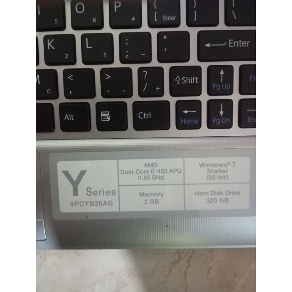 laptop sony rusak