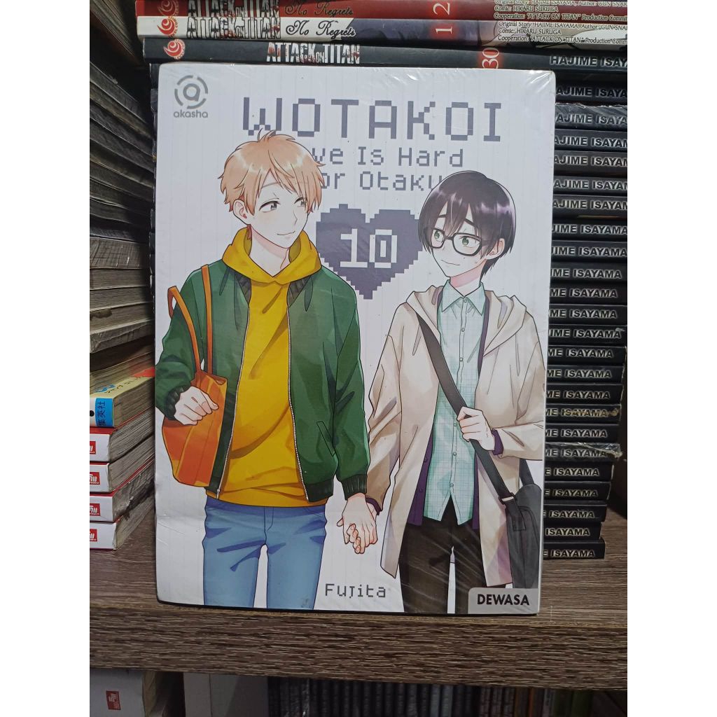 Komik Wotakoi 10 segel
