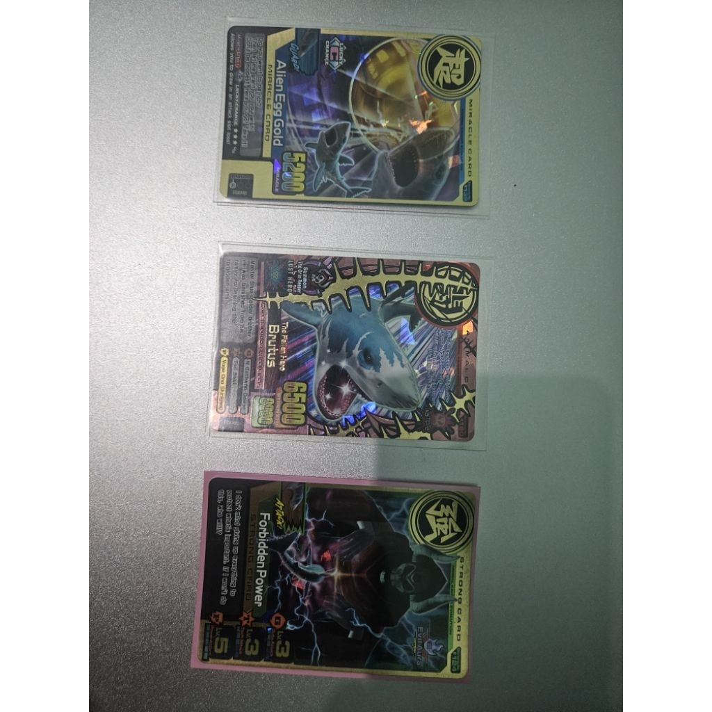 set brutus + alien egg gold + forbidden power