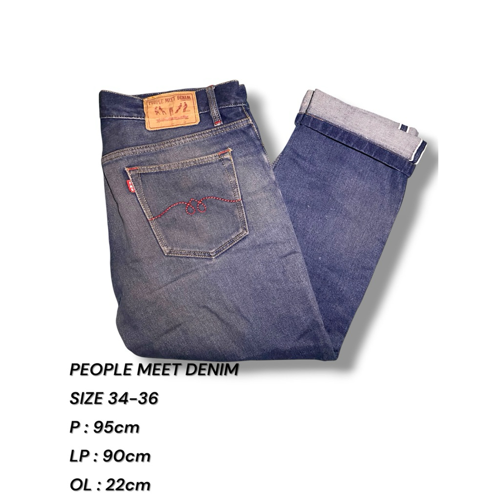 PEOPLE MEET DENIM - Preloved