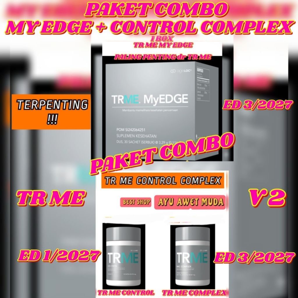 PAKET COMBO TR ME CONTROL COMPLEX & MY EDGE