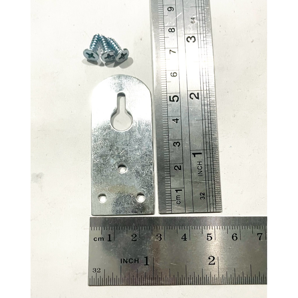 Gantungan Plat Kapstok Papan Tulis / Plat Gantungan Pigura / Plat Gantungan