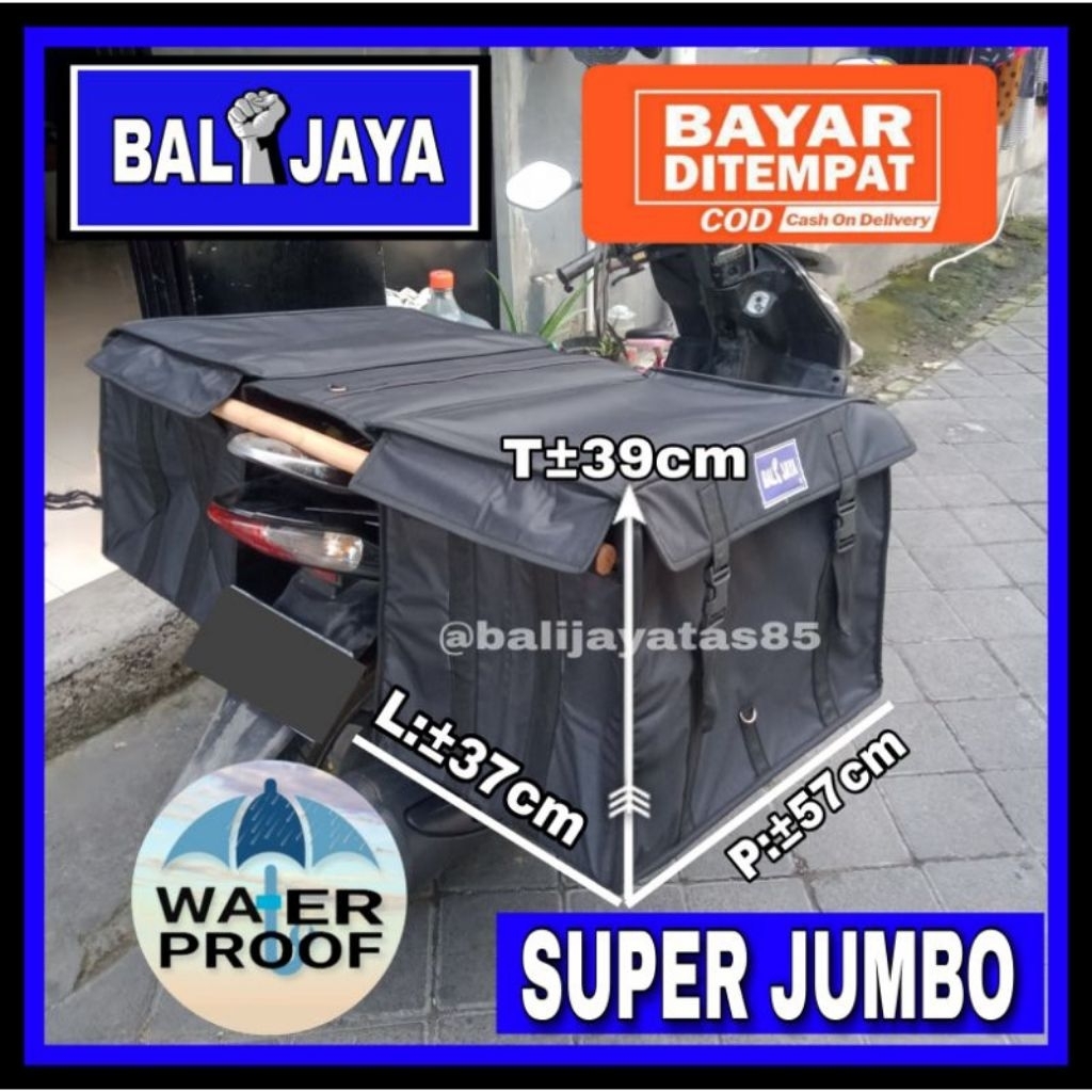 TAS MOTOR TAS KURIR TAS LAUNDRY SUPER JUMBO ANTI AIR TAS DELIVERY TAS OBROK TAS TOBOS TAS RONJOT TAS