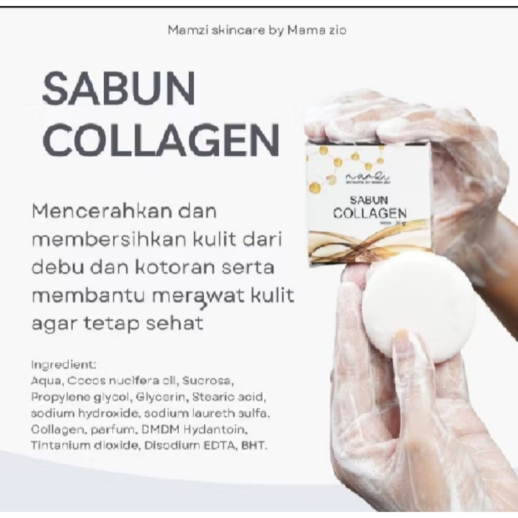 Sabun Collagen Mama Zio