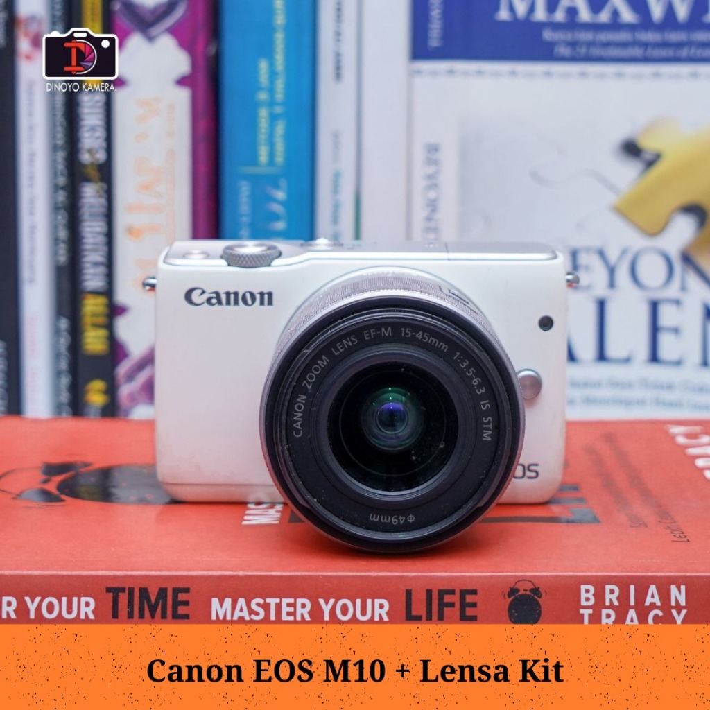 CANON EOS M10 + LENSA 15 45 MM