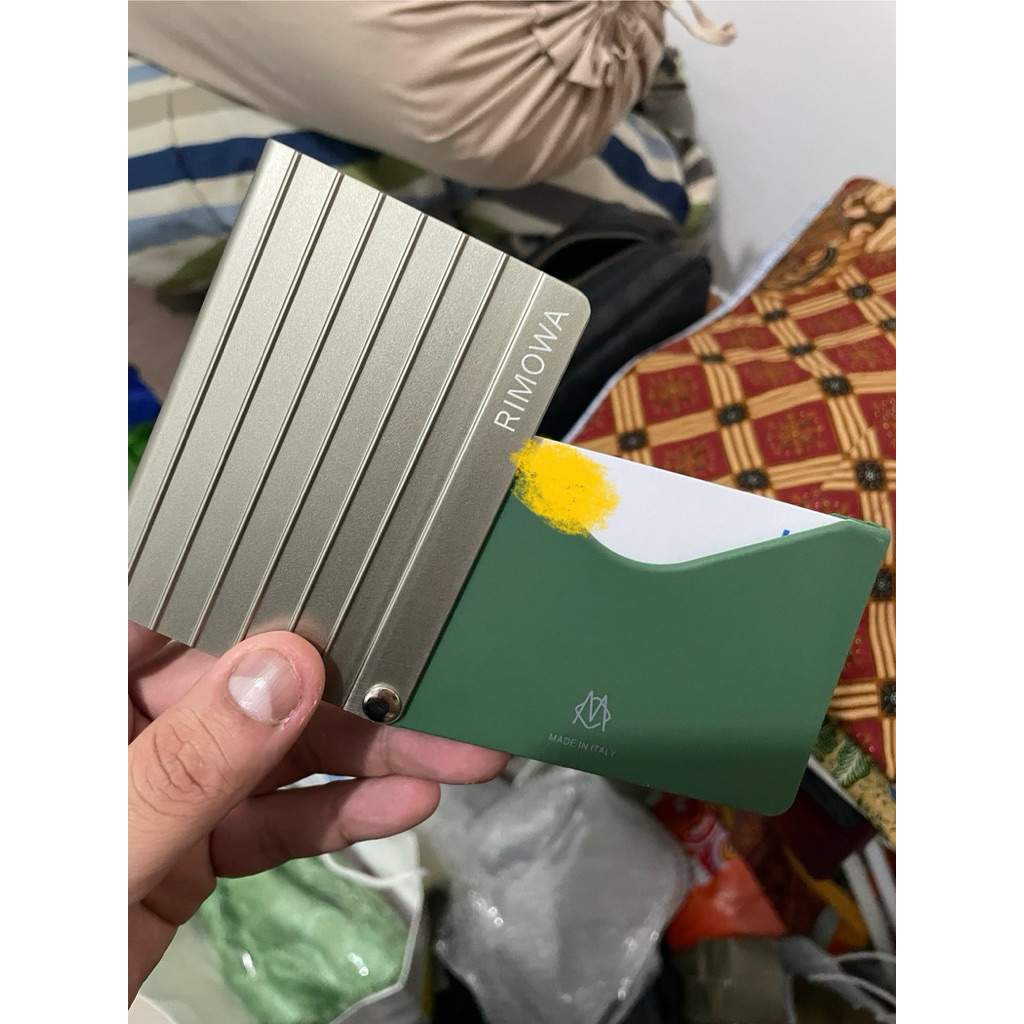 preloved card holder rimowa 1:1