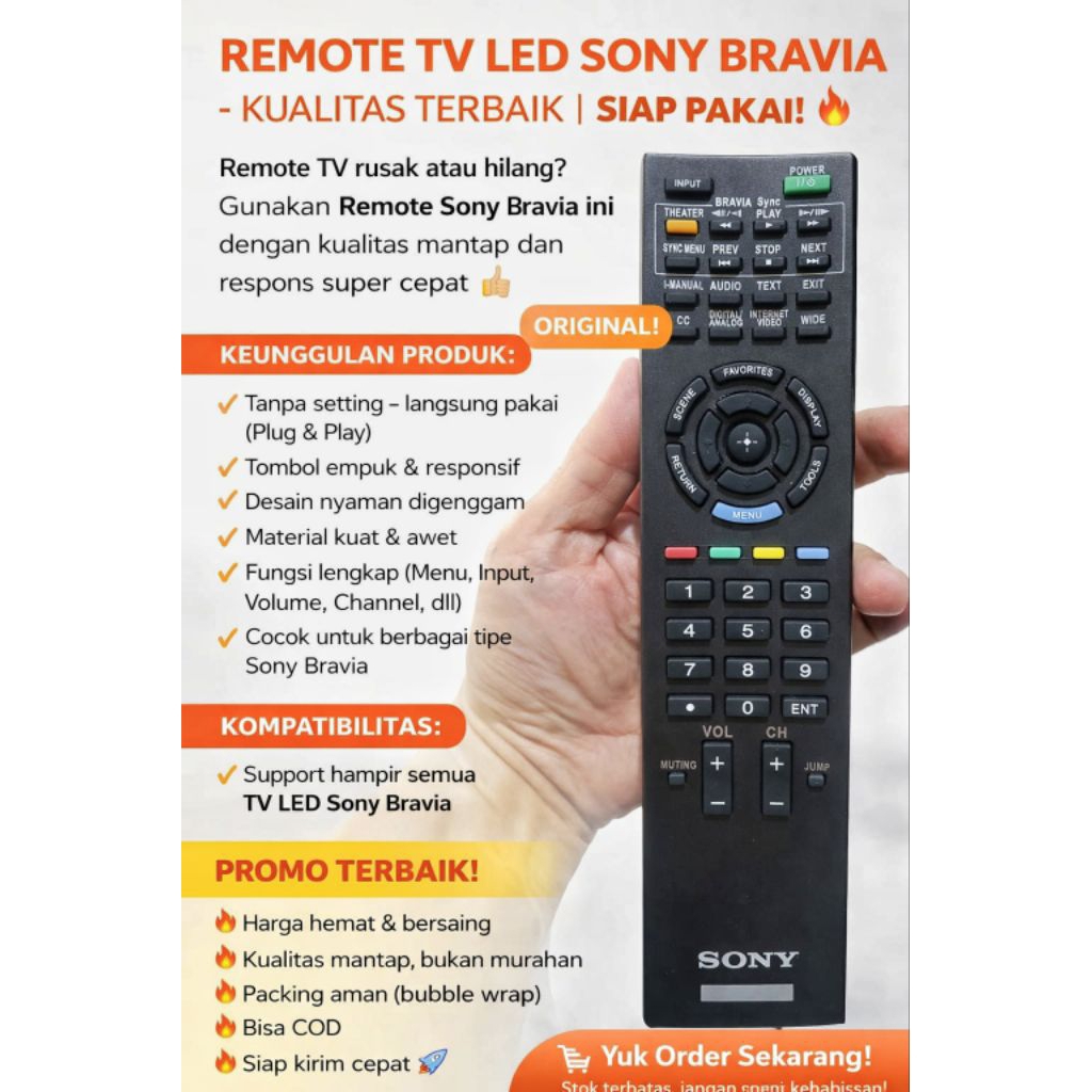 remote tv Sony BRAVIA