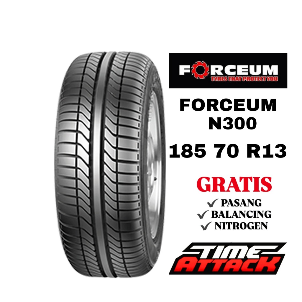 Ban Mobil 185 70 Ring 13 Forceum N300 Ban Mobil Tubeless R13