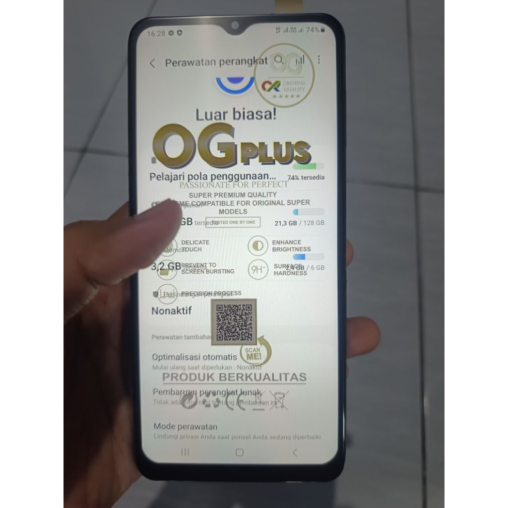 mesin samsung a12 6/128 normal