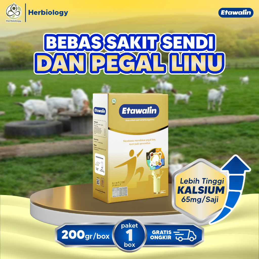 Etawalin Susu Kambing Asli – Susu Kambing Bubuk untuk Tulang Kuat
