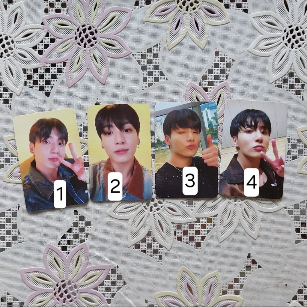 Photocard PC BTS Jungkook Golden LD Yetimall