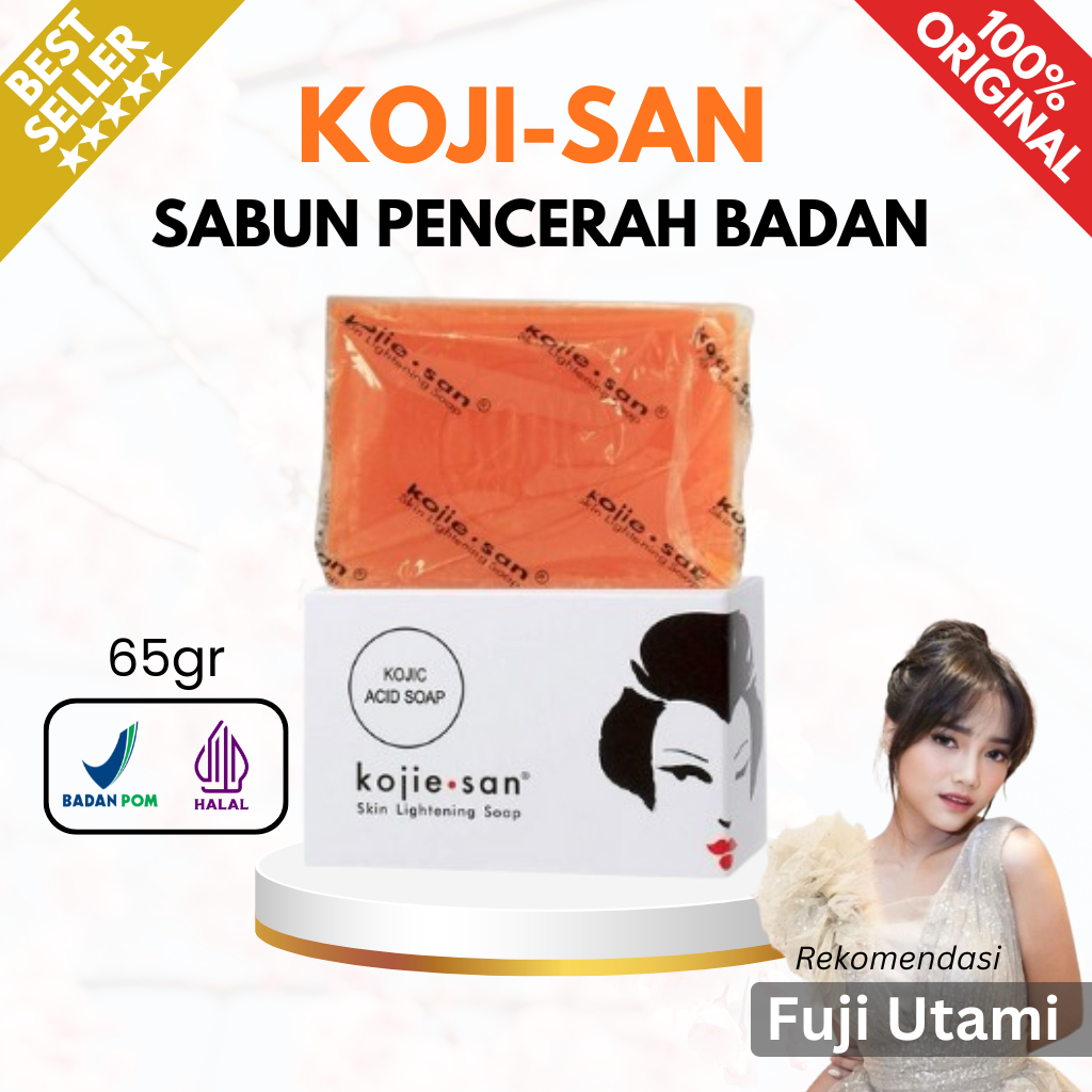 [COD] Kojie San Soap Facial Wash Original ASLI | Lightening Sabun Pemutih Muka Wajah Badan Kojie-san