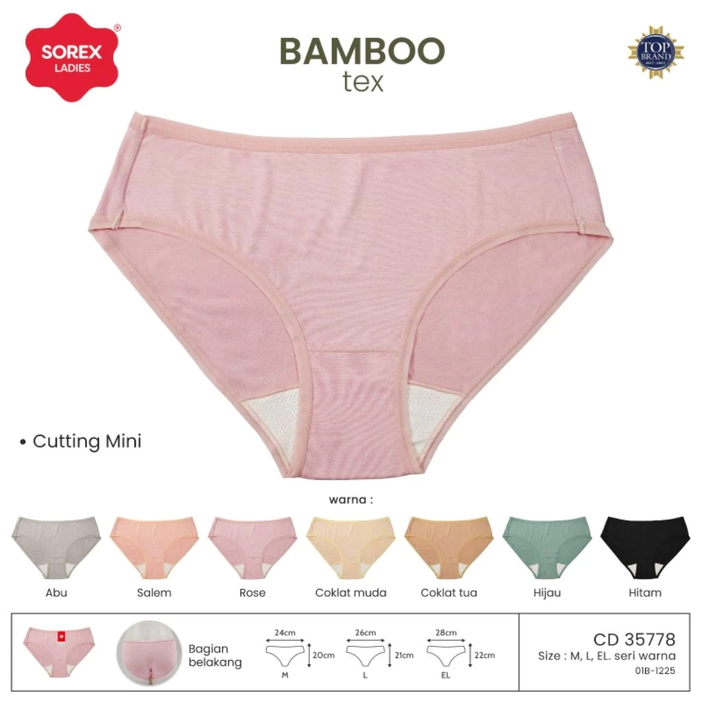 Sorex CD Wanita Bamboo Tex ( Viskosa ) CD 35778 35779