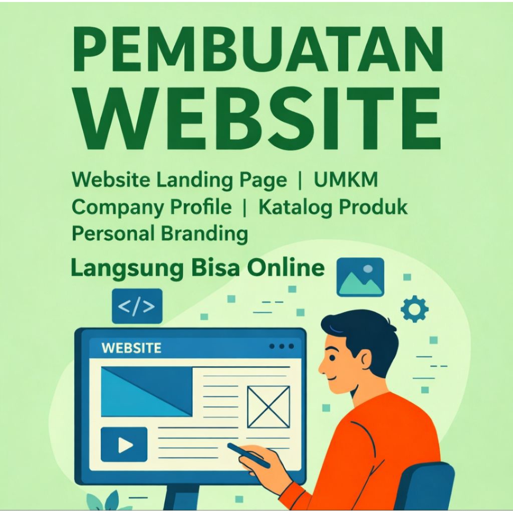 Jasa Pembuatan Website Landingpage Langsung Online