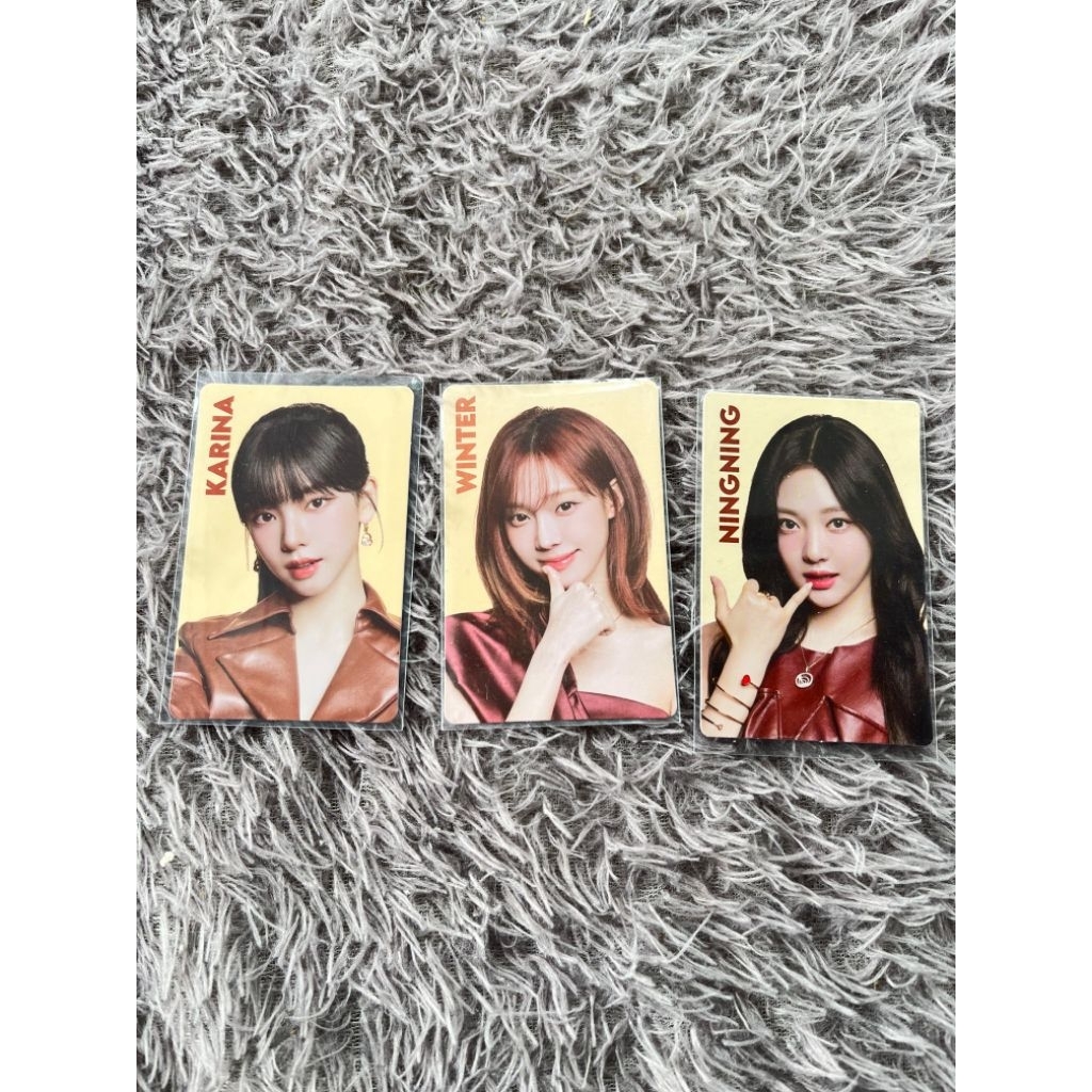 Photocard aespa nabati