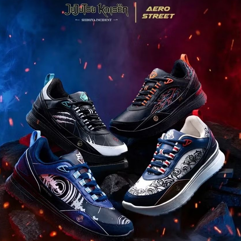 Sepatu Aerostreet x Jujutsu Kaisen [ ORIGINAL ]