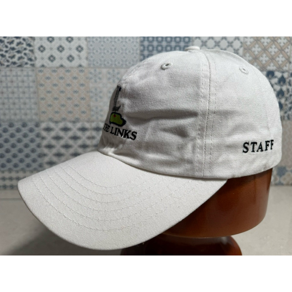 Topi Second Brand Branded Putih The Links Staff By Imperial Original Full Tag