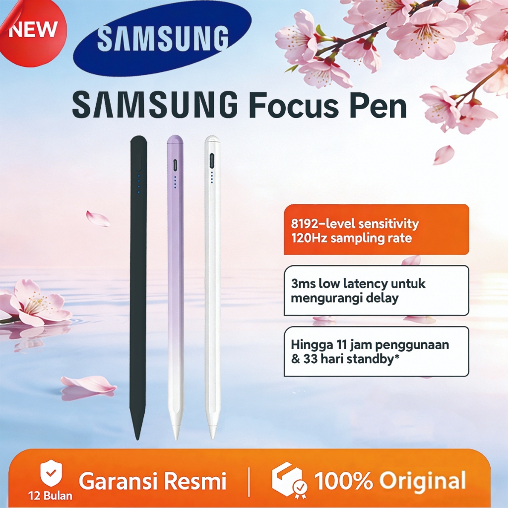 Samsung S Pen kompatibel dengan Tab S10/S11/FE/A9/A8/S7/S8 - dengan semua tablet Samsung