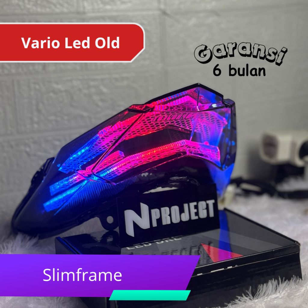 Stoplamp Slim Frame Vario Led Old 125/150 Full RGB