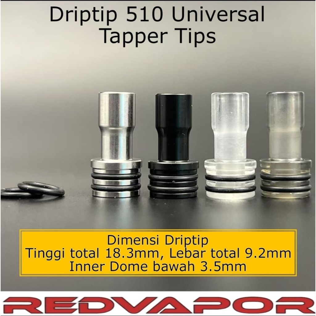 Driptip 510 Universal | Tapper Tips | d5137
