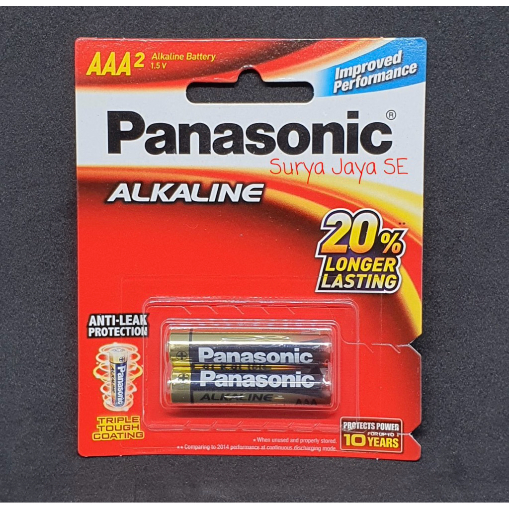 Batu Batere AAA A3 Alkaline Panasonic