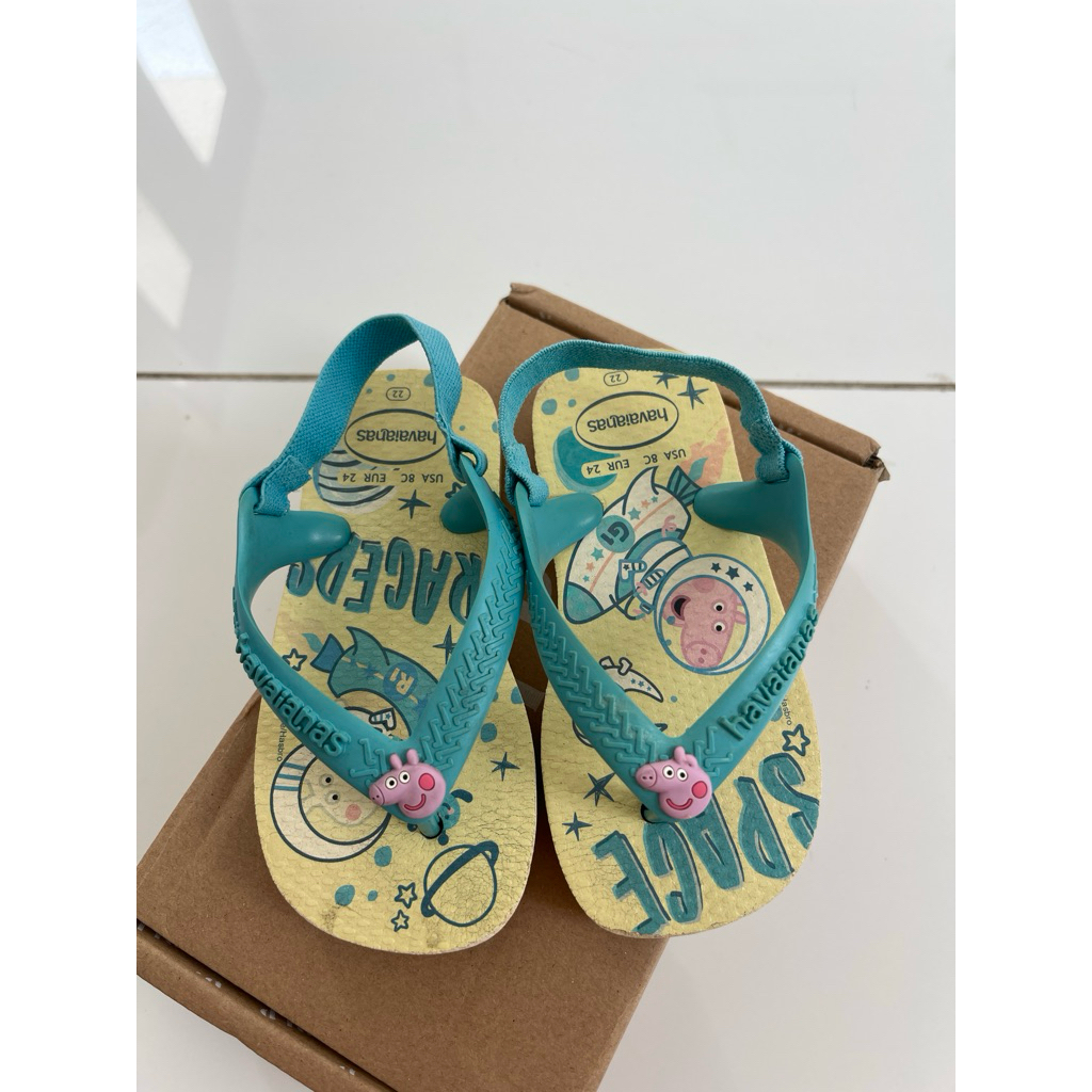 Preloved Sendal Havainas Peppa Pig