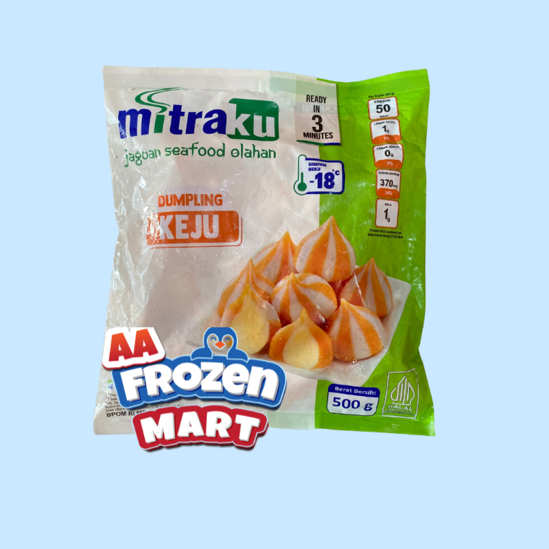 MITRAKU DUMPLING CHEESE DUMPLING KEJU 500GR