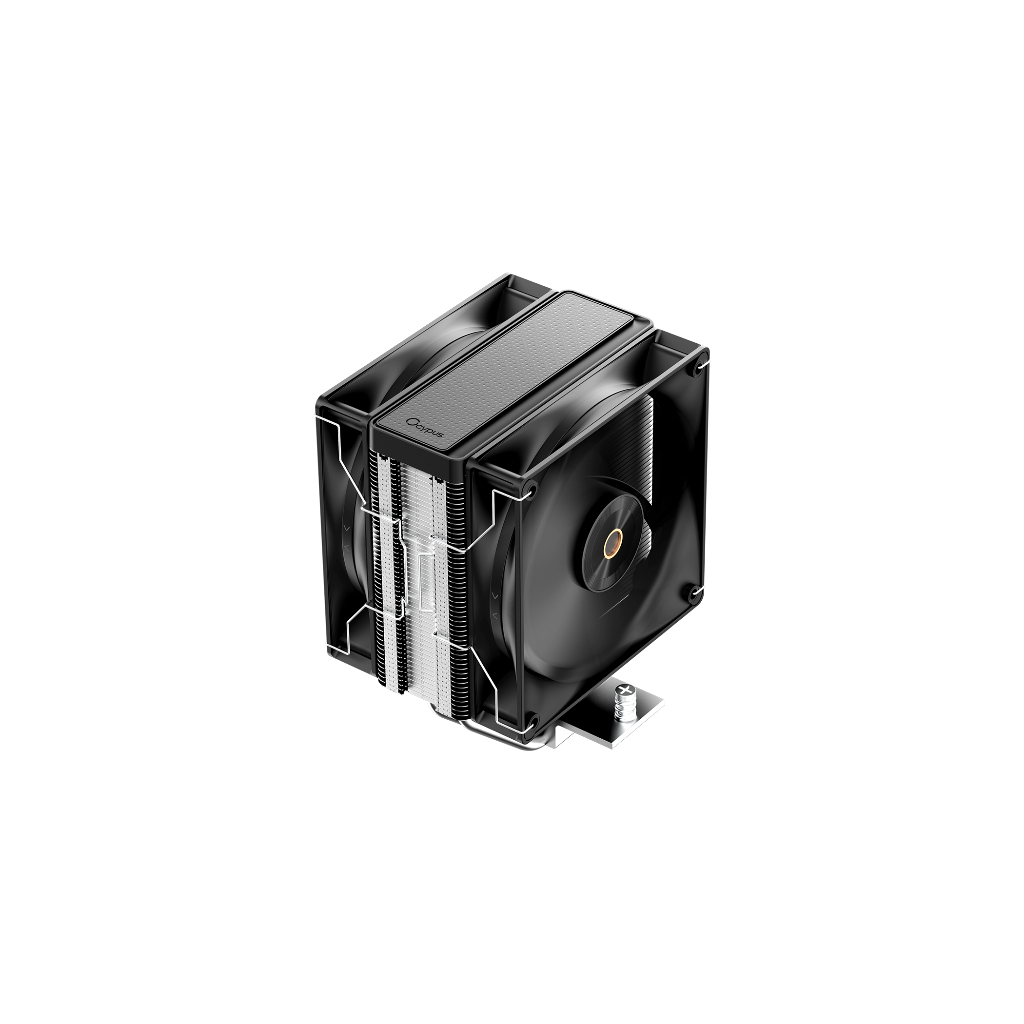 Ocypus DELTA A40 Elite Dual Fan CPU Air Cooler - CPU Cooler - Cpu Fan - Fan Cooler