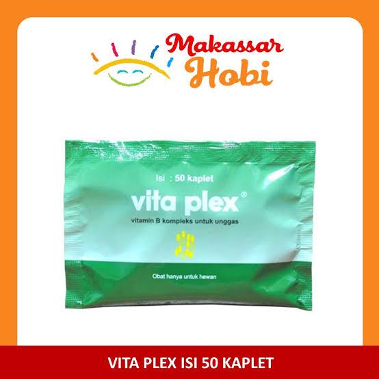 vitamin b kompleks untuk unggas vita plex isi 50 kaplet