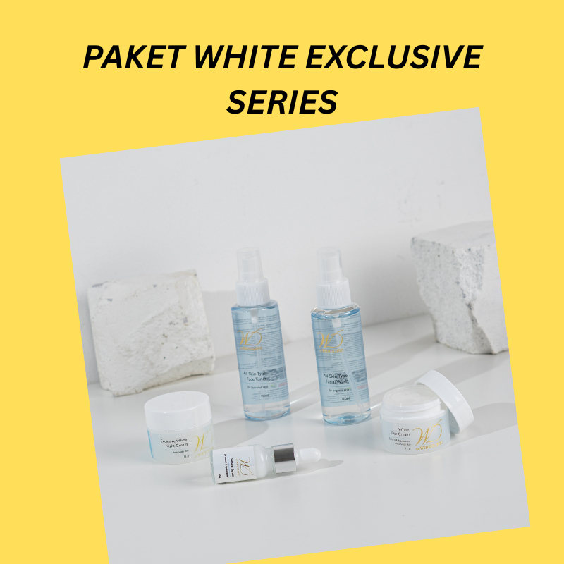 Dr Widy Clinic Paket Whitening Flek Glowing Skincare Pencerah Untuk Semua Jenis Kulit Bekas Jerawat