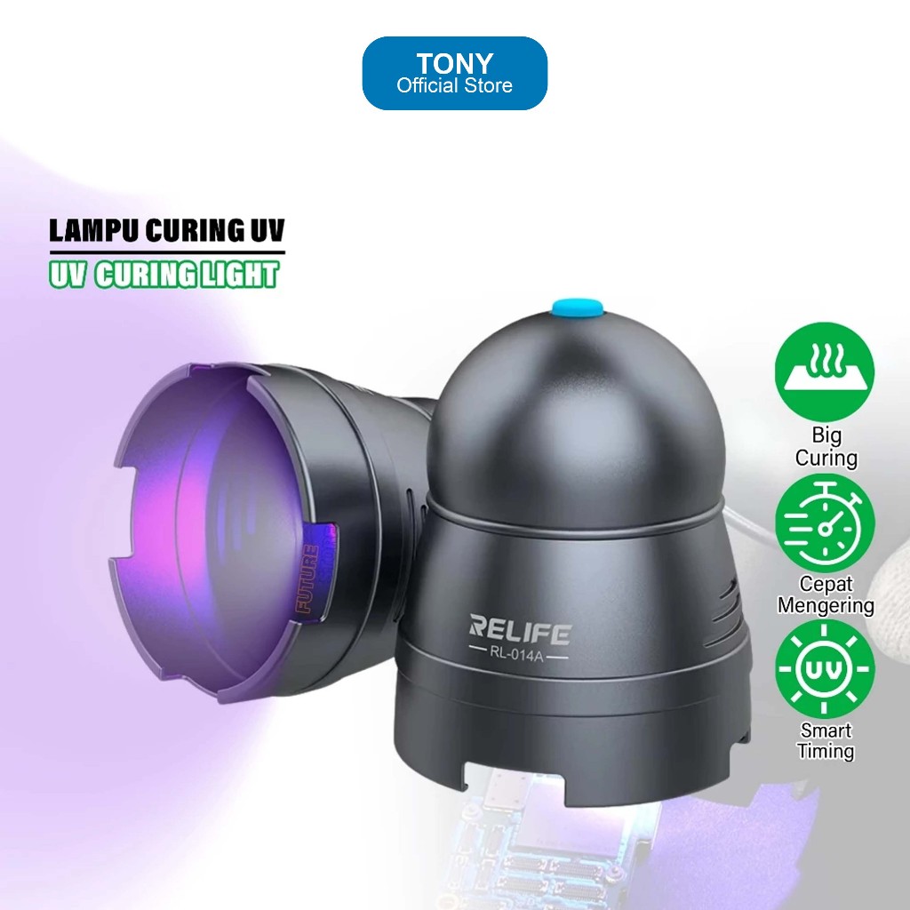 RELIFE RL-014A UV LAMP ( USB SRC) ORIGINAL - LAMPU PENGERING CAT PCB - LAMPU UV PENDETEKSI UANG PALS