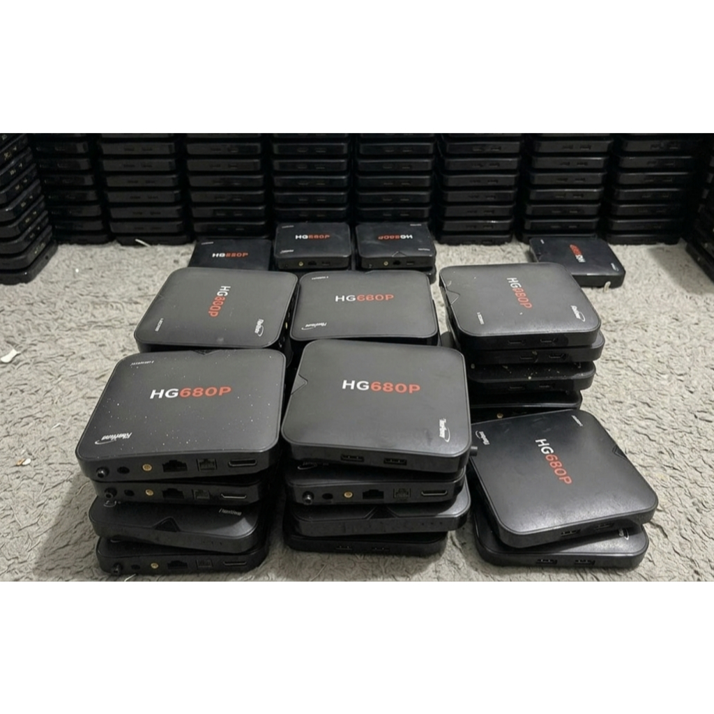 STB HG680-P RAM 2GB, PANTAT HITAM UNLOCK